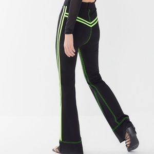 I.AM.GIA Astrid Neon Green Side Stripe Track Pant